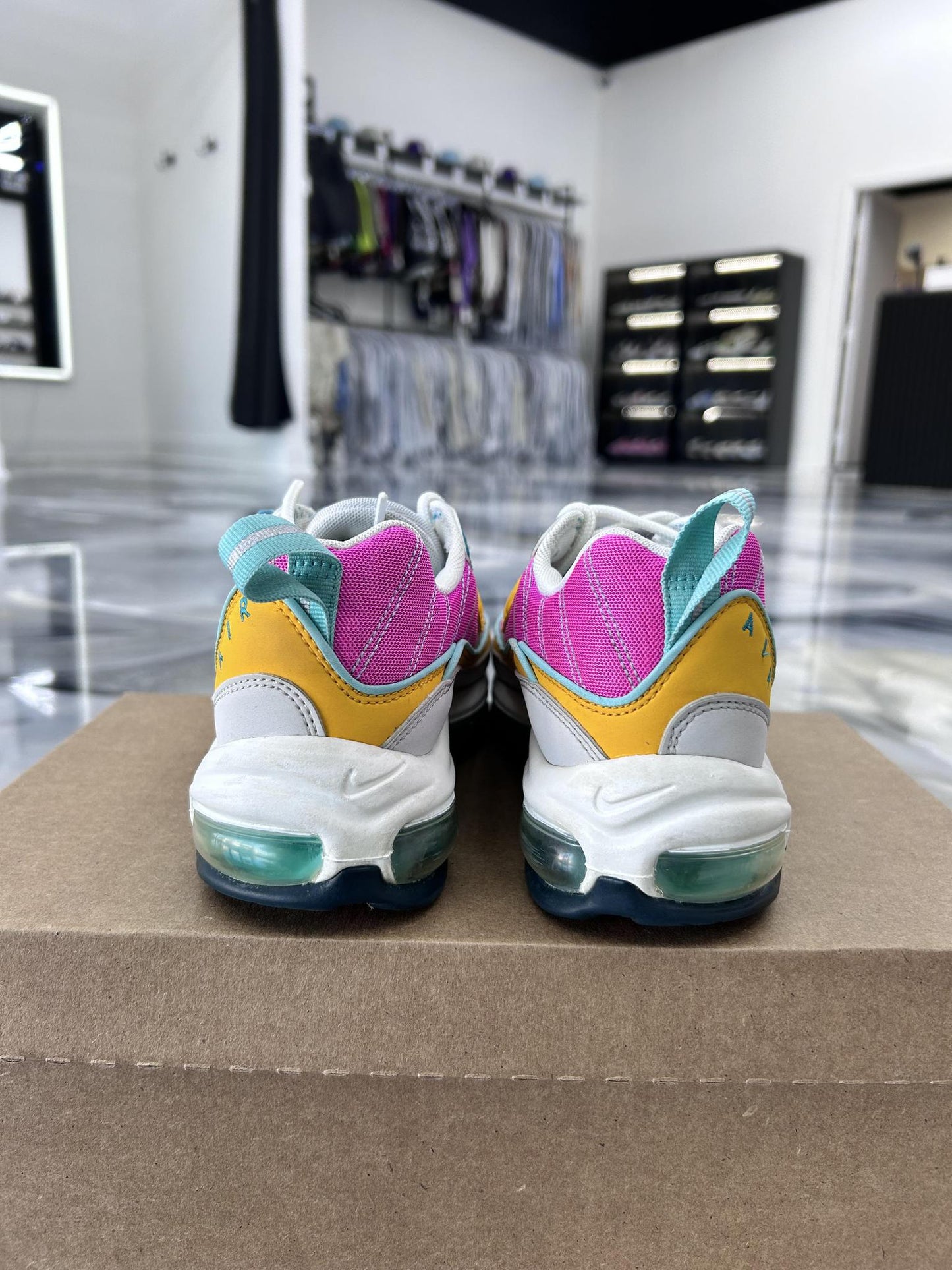 Nike Air Max 98 "Easter" Used Size 6.5Y/8W
