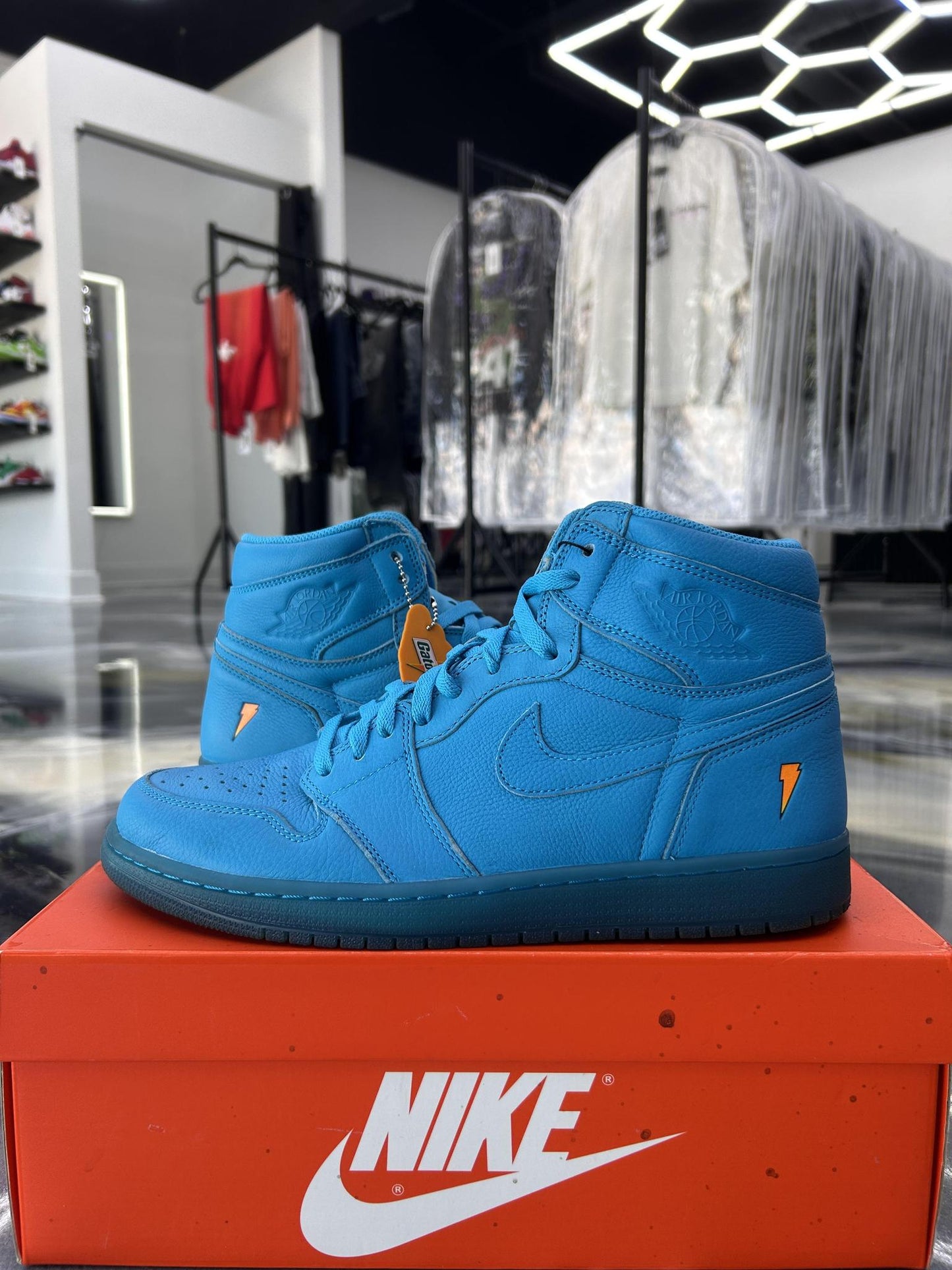 Jordan 1 "Blue Gatorade" Used Size 11