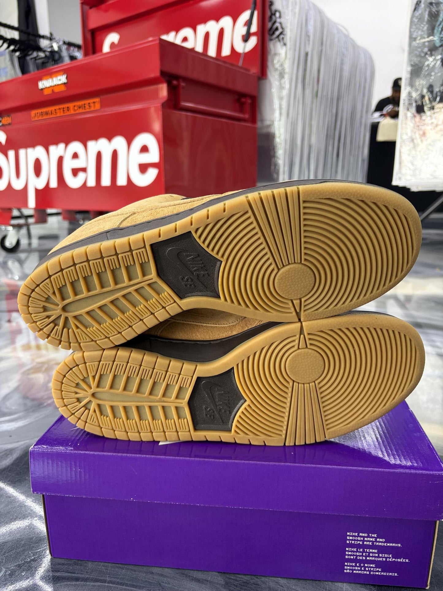 Nike SB Dunk Low "Wheat" Used Size 12