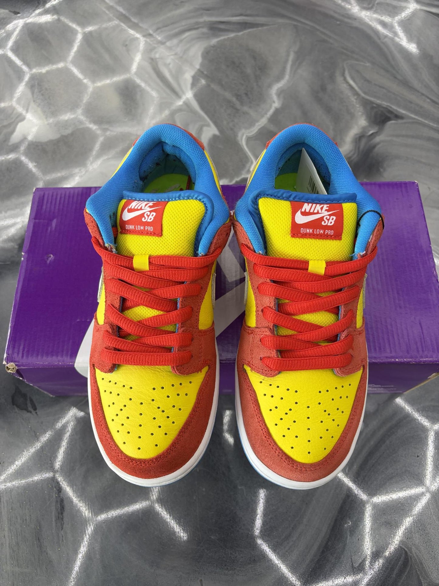 Nike SB Dunk Low "Bart Simpson" Used Size 6.5Y/8W