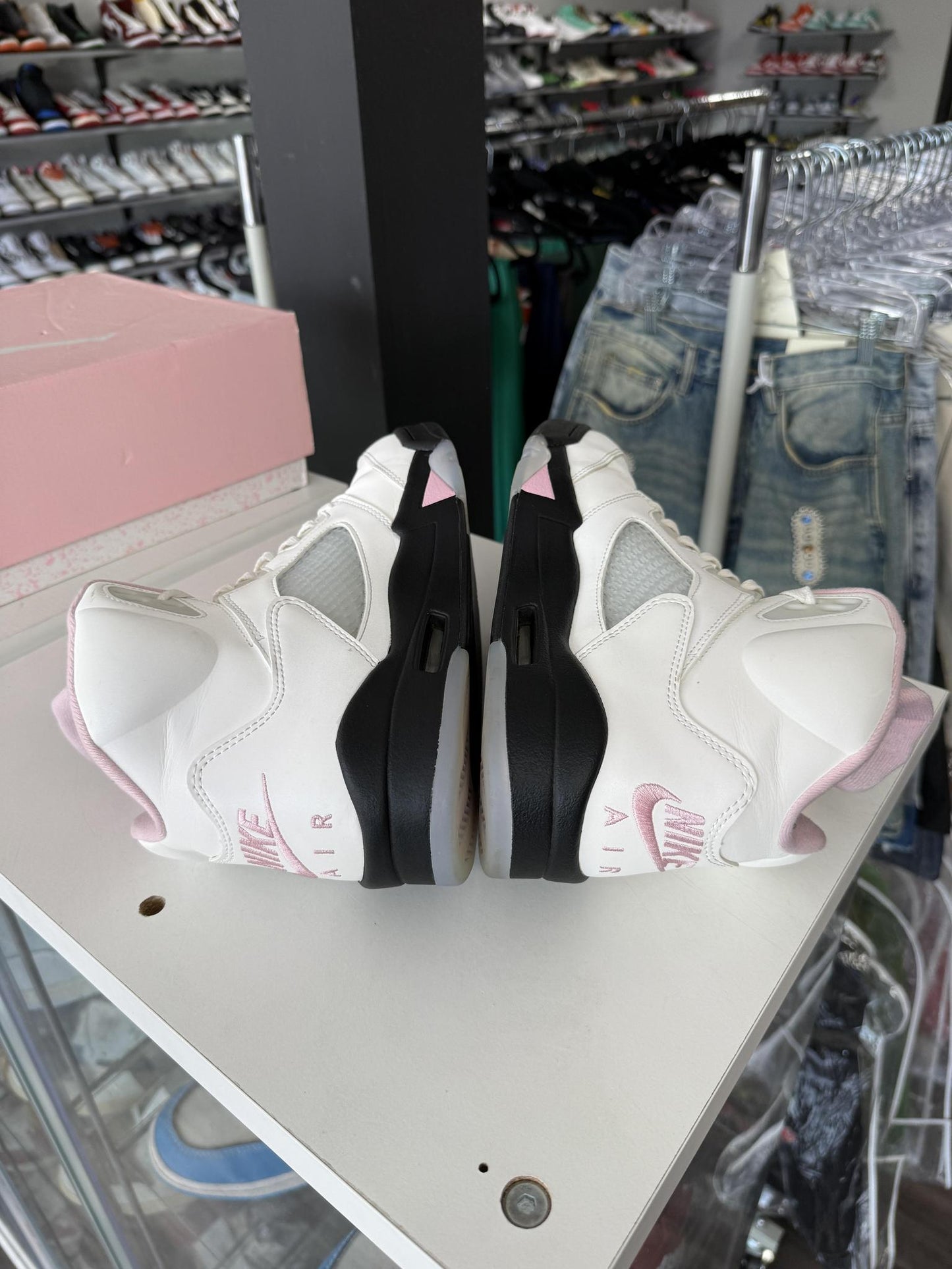 Jordan 5 "Soft Pink" Used Size 9.5