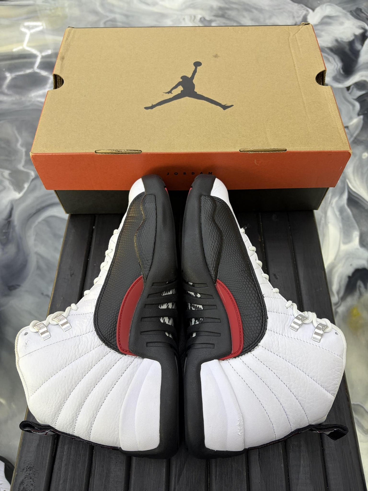Jordan 12 "Red Taxi" Used Size 7.5