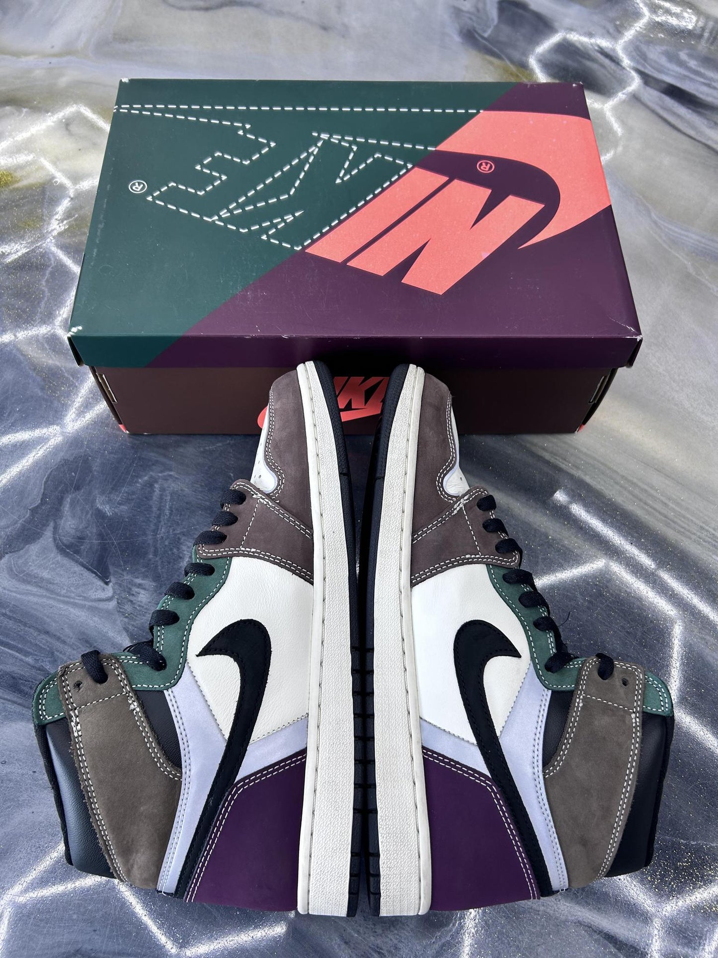Jordan 1 High "Hand Crafted" Used Size 11.5
