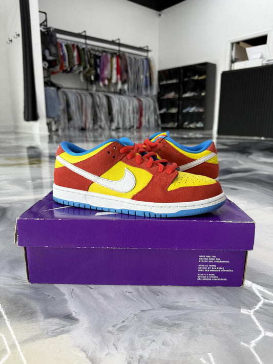Nike SB Dunk Low "Bart Simpson" Used Size 8.5