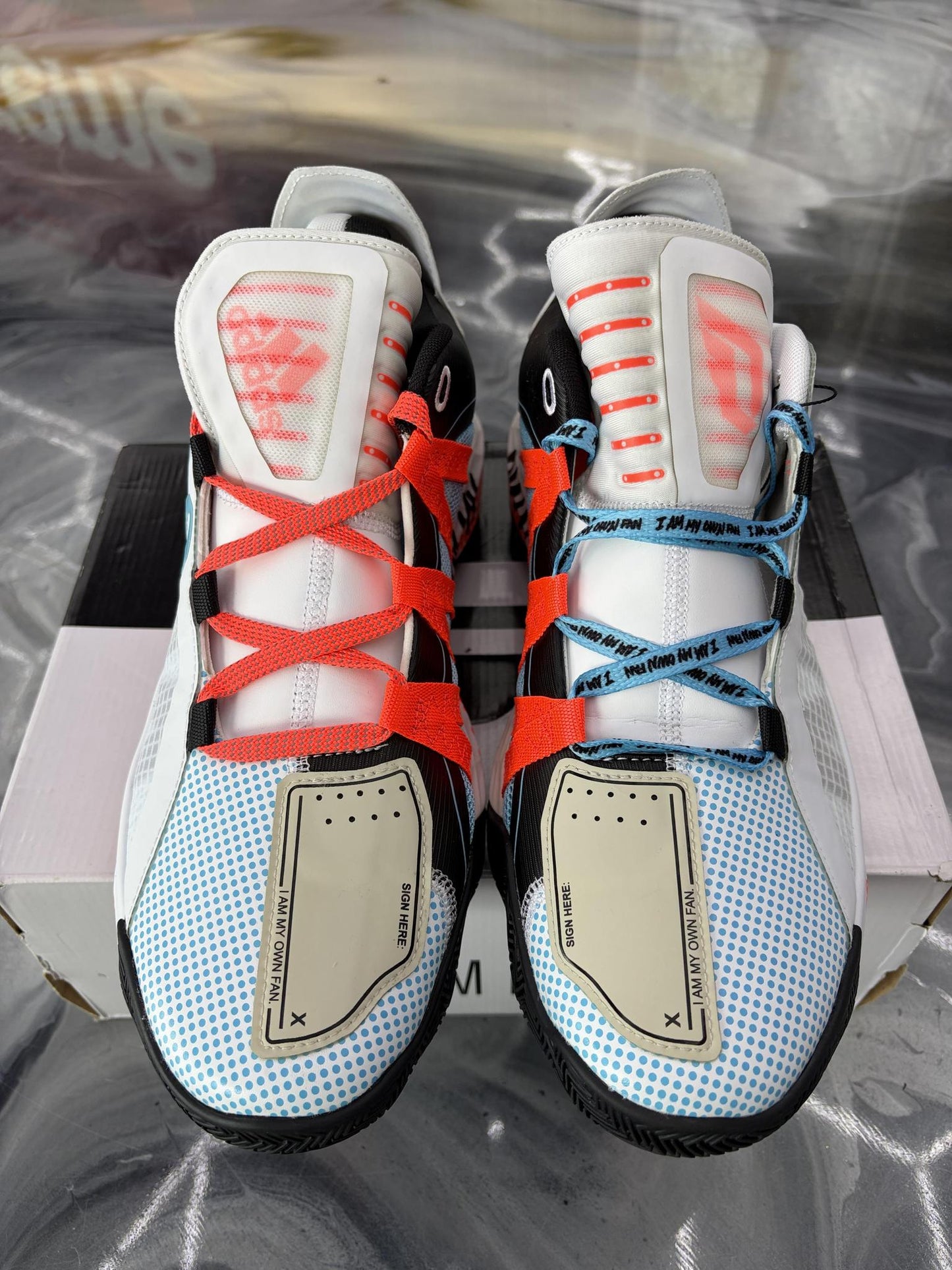 Adidas Dame 6 "Pusha T" Used Size 10