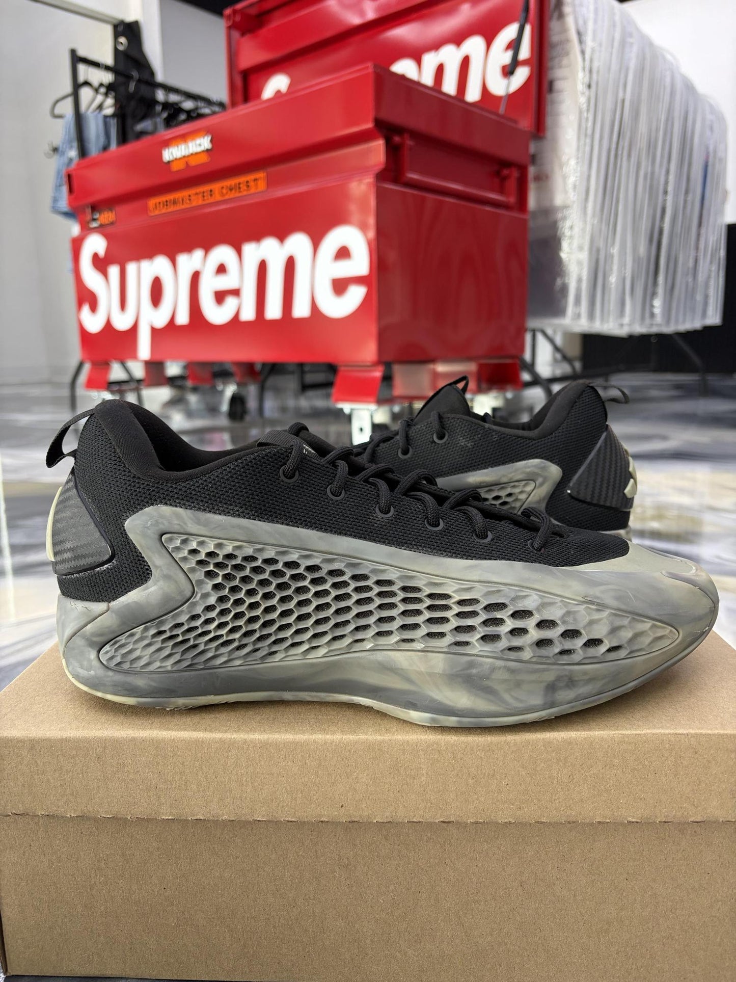 Adidas AE 1 Low "MX Grey" Used Size 11