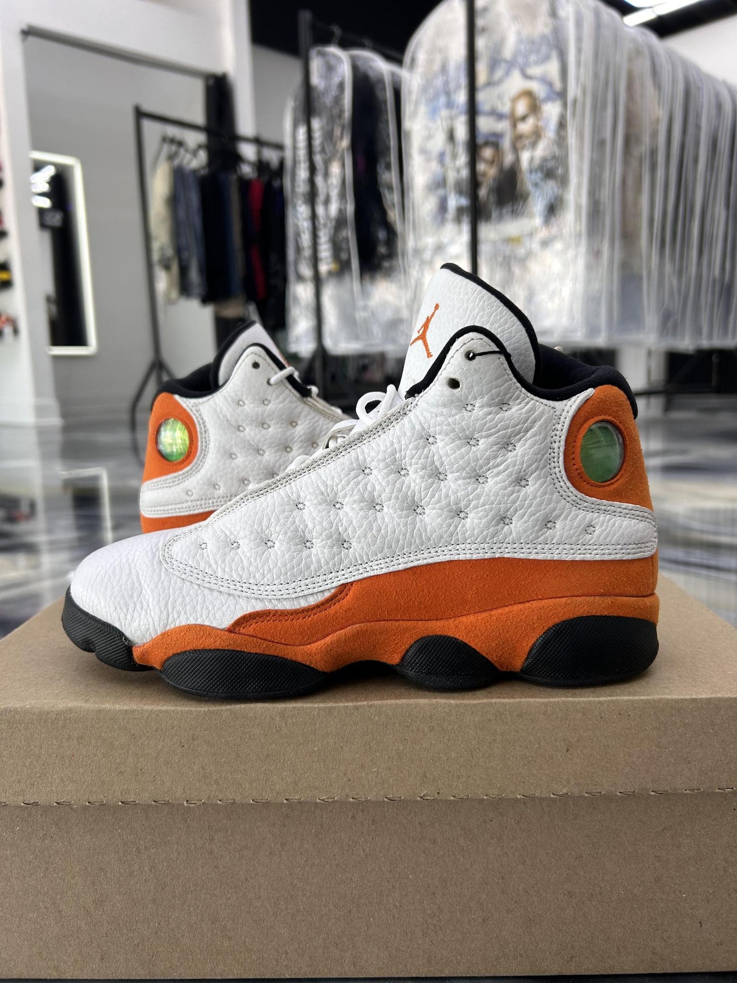 Jordan 13 "Starfish" Used Size 6Y/7.5W