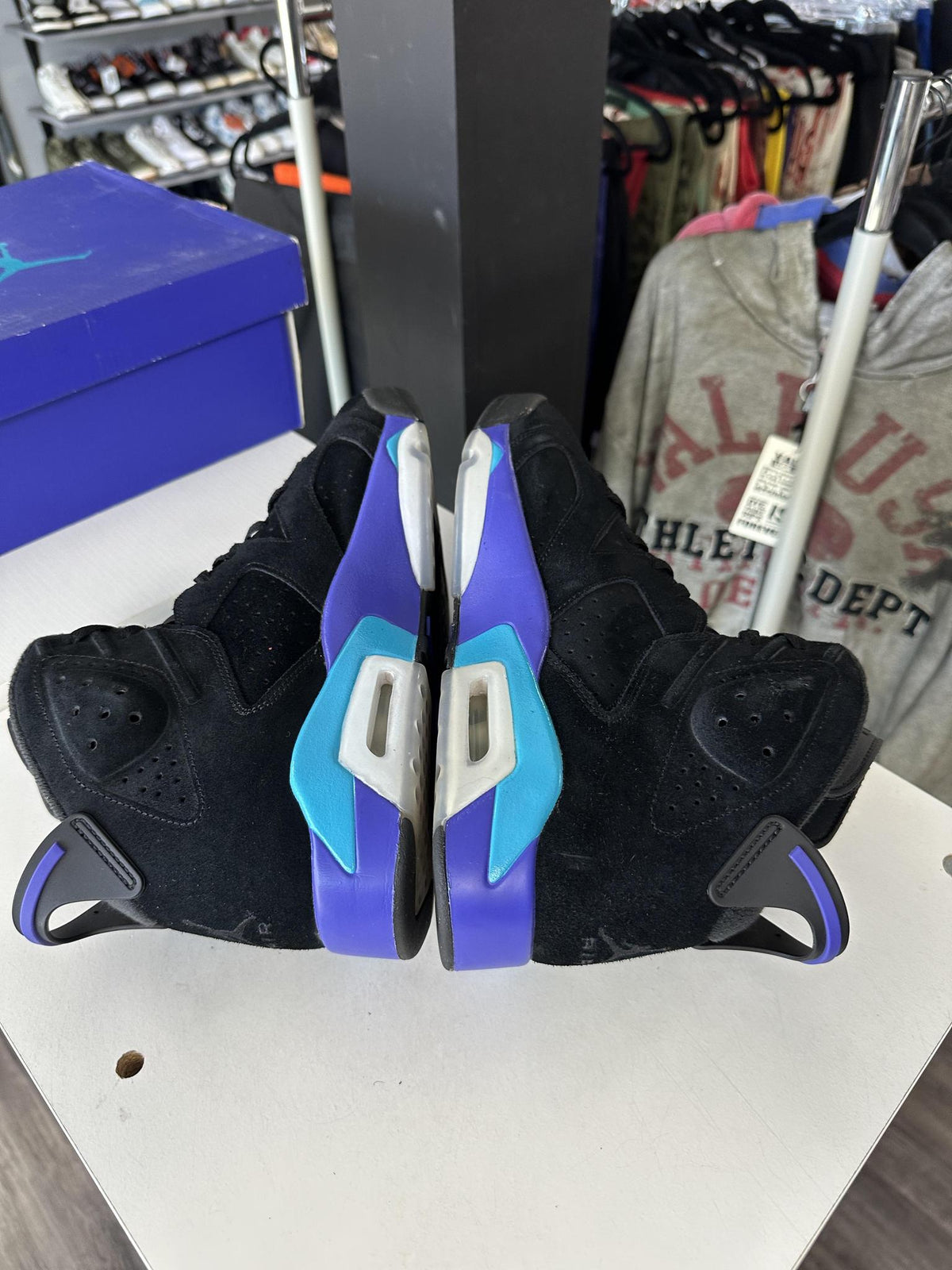 Jordan 6 Aqua Used
