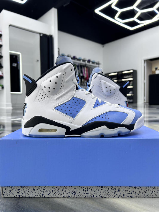 Jordan 6 "UNC" Used Size 8.5