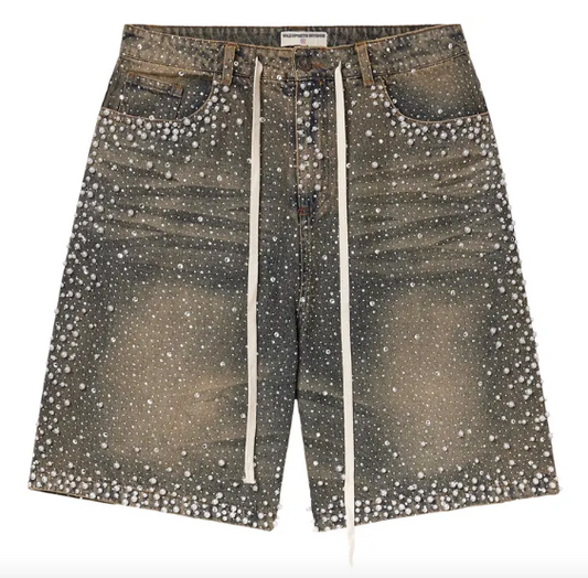 Vale Rainstorm Jean Shorts "Washed"