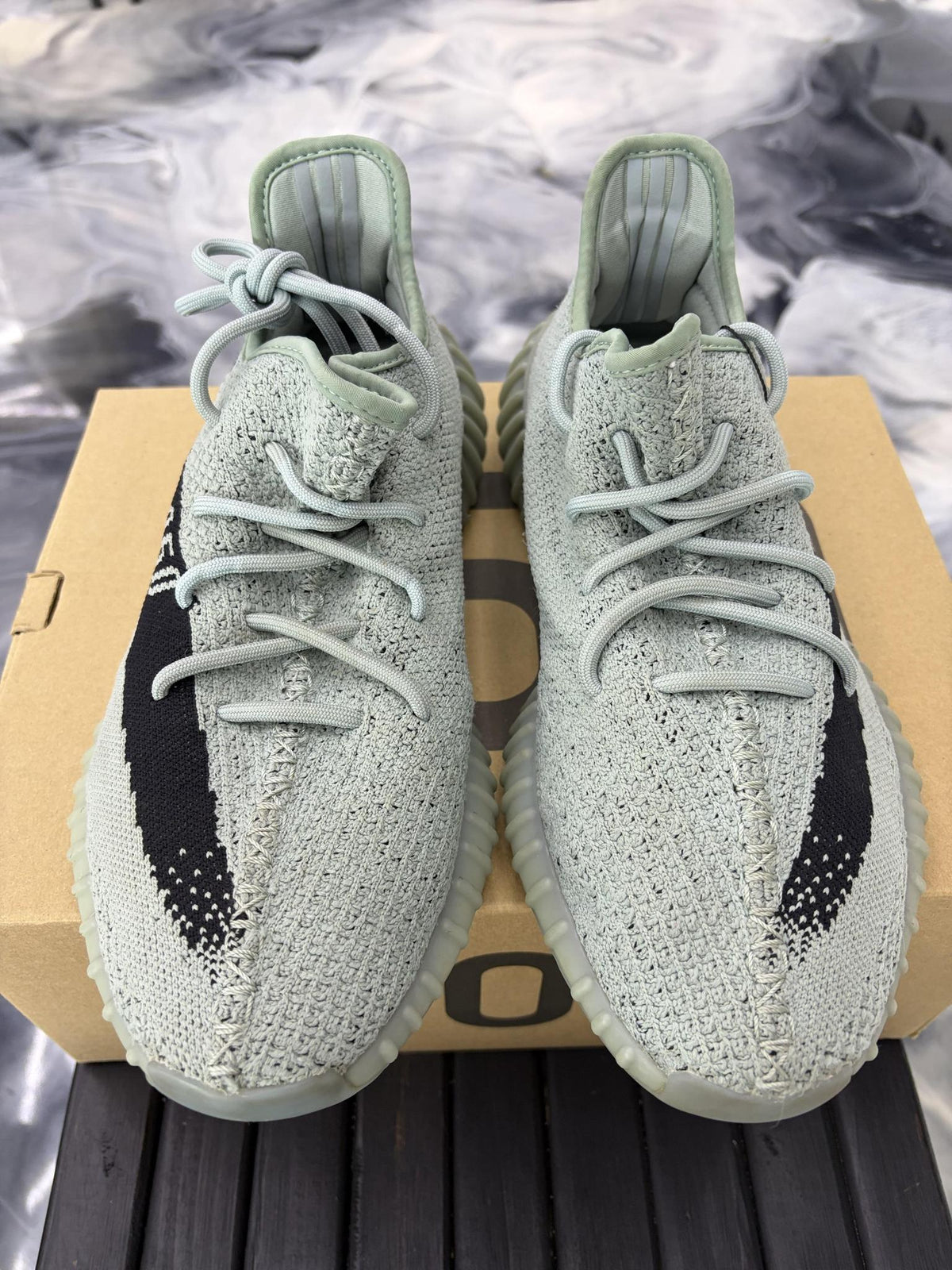 Yeezy 350 V2 "Salt" Used Size 10.5