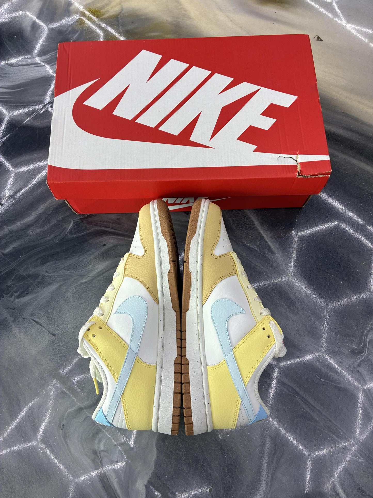 Nike Dunk Low "Alabaster" Used Size 7Y/8.5W