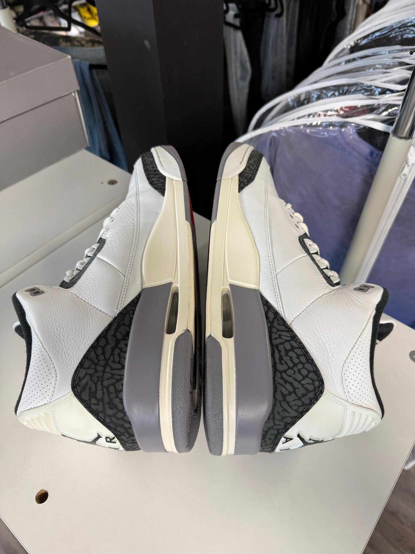 Jordan 3 "Grey Cement" Used Size 13