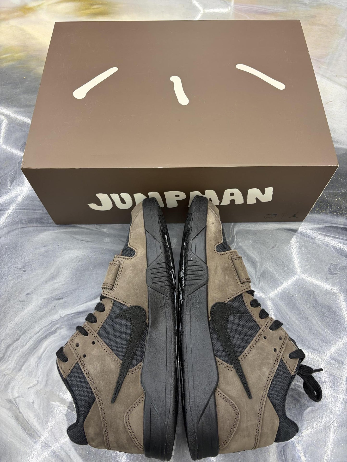 Jordan Jumpman Jack TR Travis Scott "Dark Mocha" Used Size 9.5