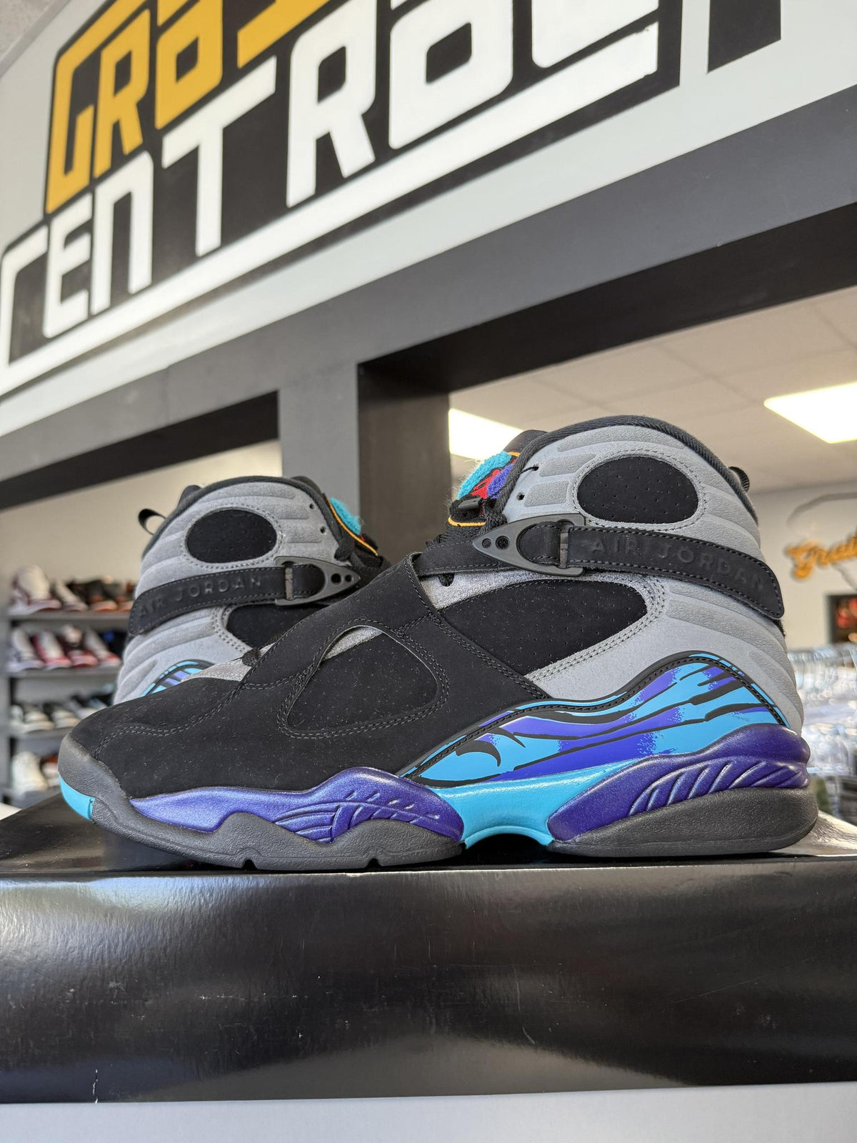 Jordan 8 "Aqua" Used Size 12