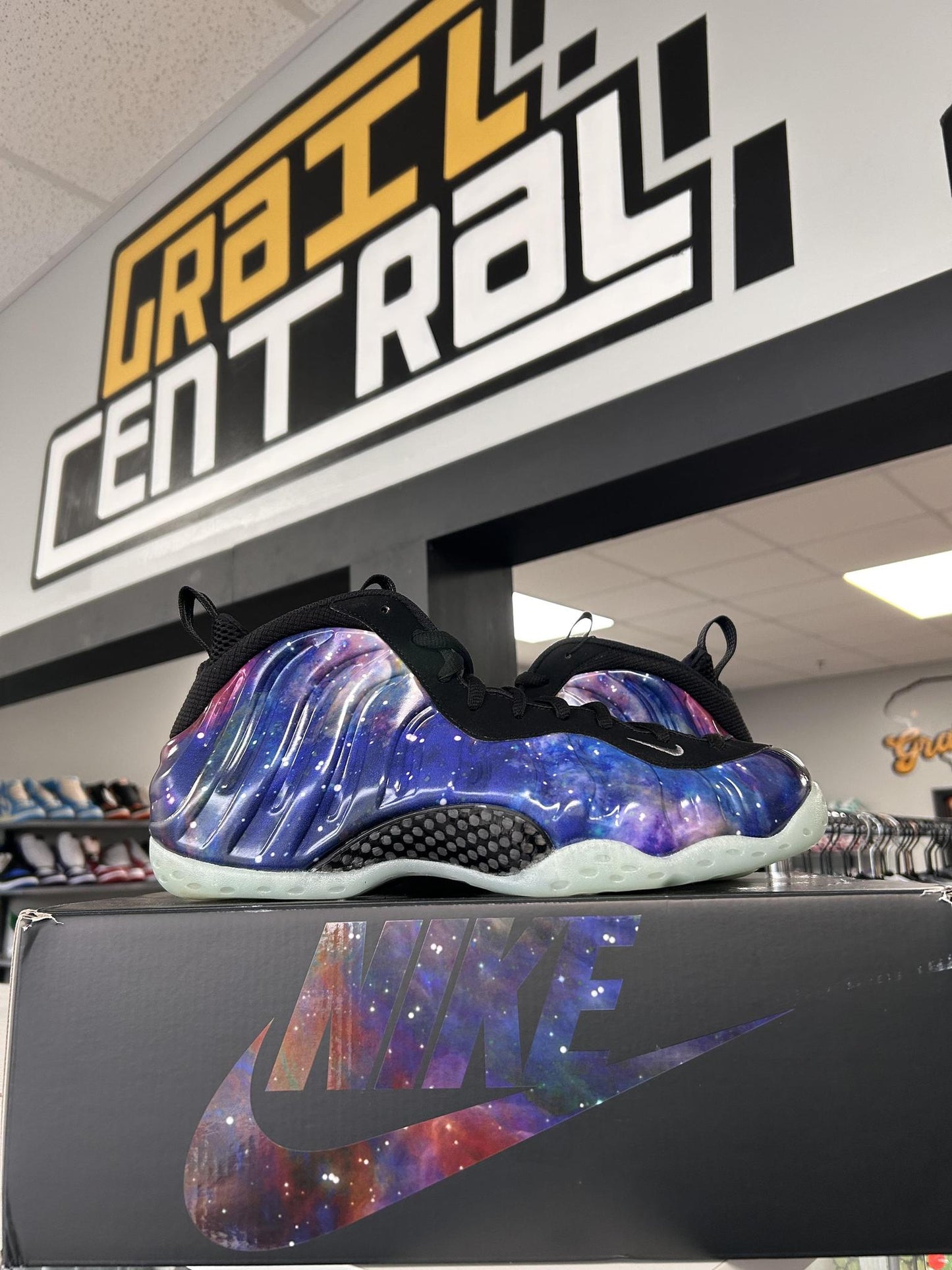 Nike Foamposite "Galaxy" Used 12