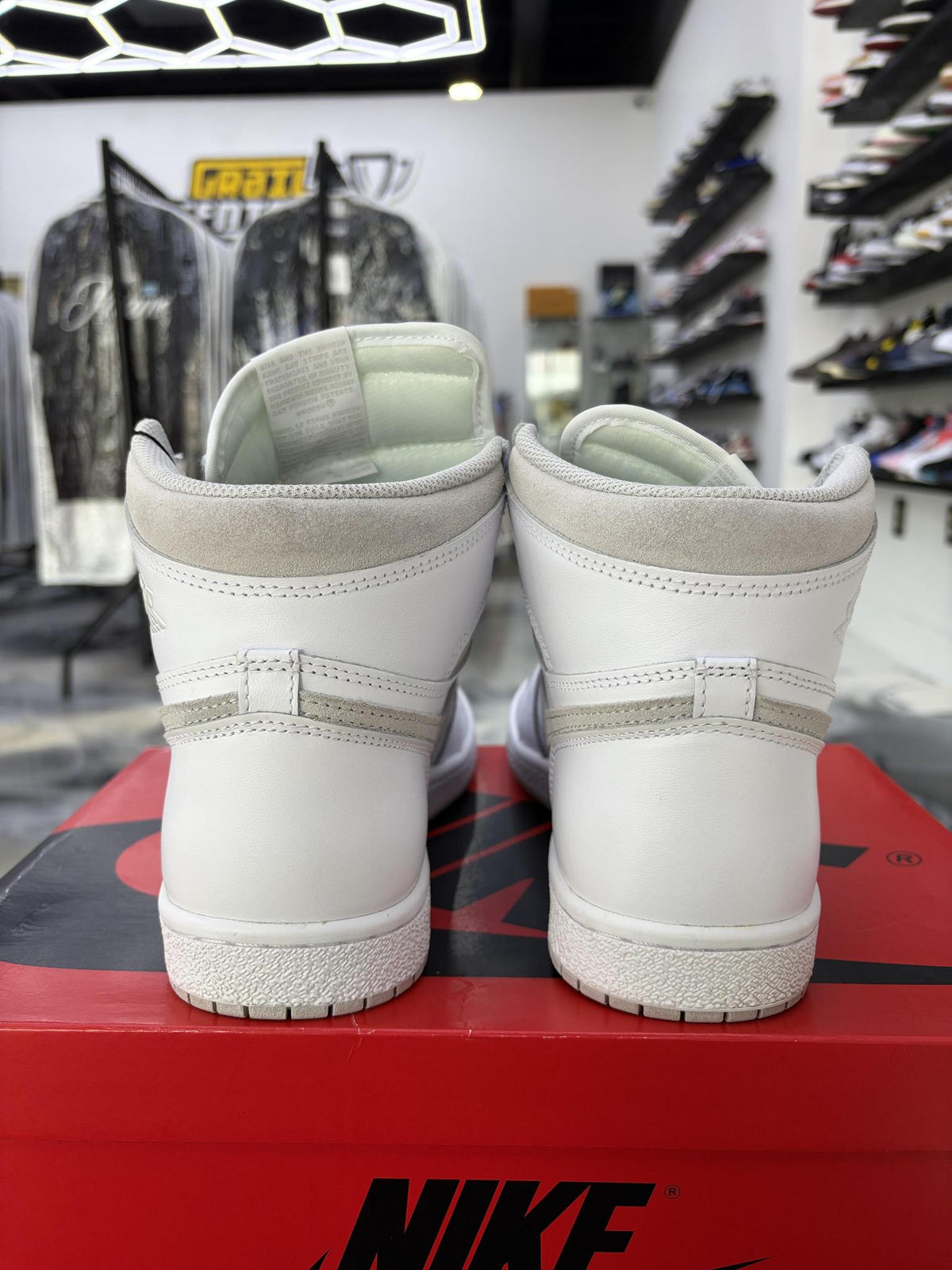 Jordan 1 High '85 "Neutral Grey" Used Size 9