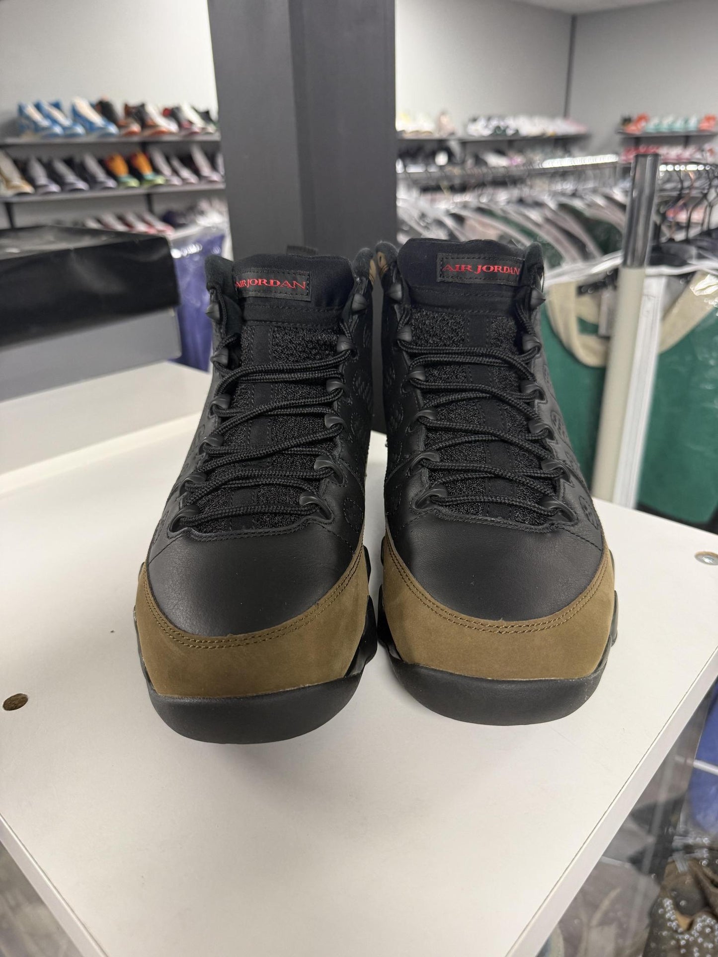 Jordan 9 "Olive" Used Size 11