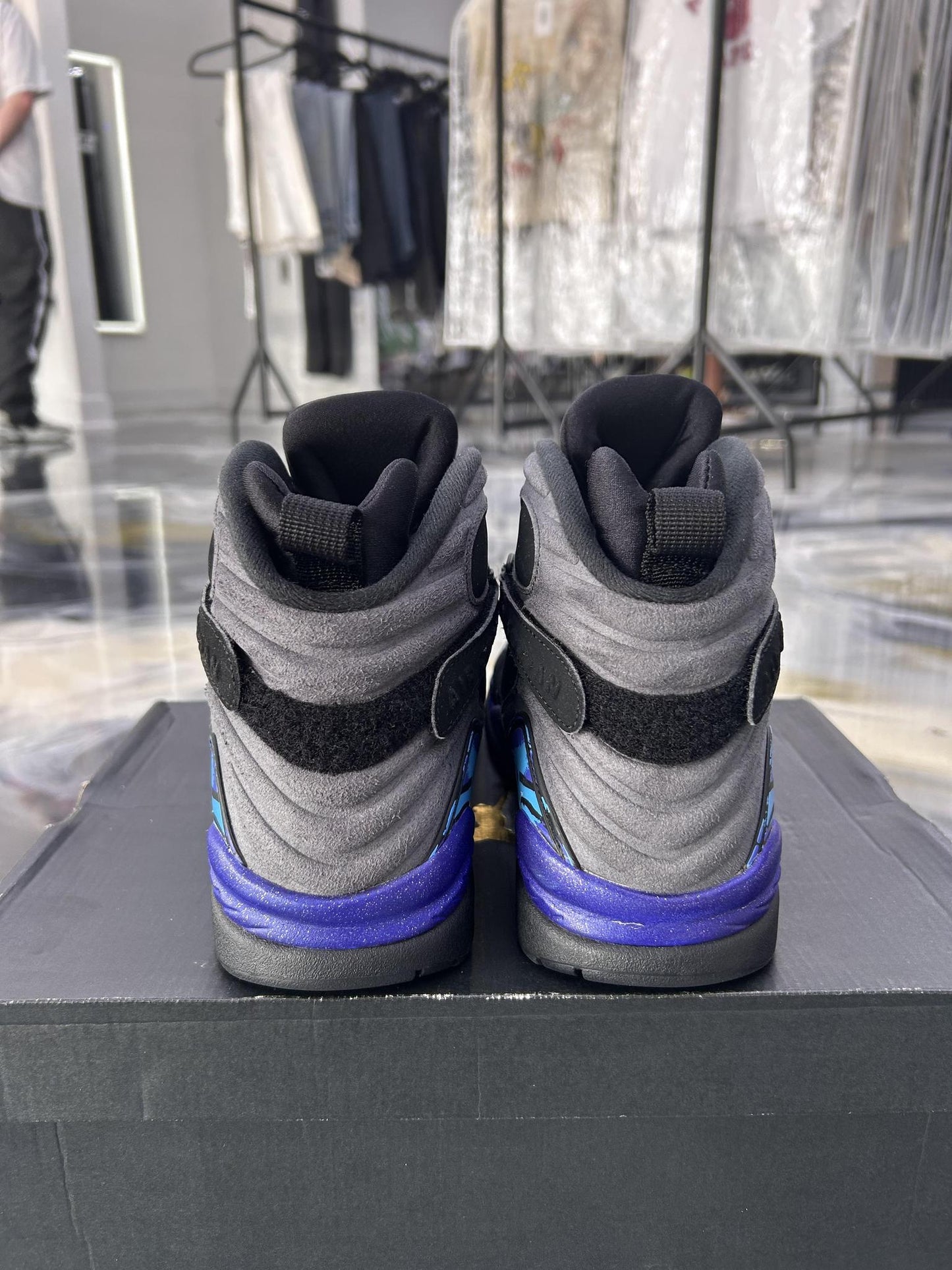 Jordan 8 "Aqua 2015" Used Size 9