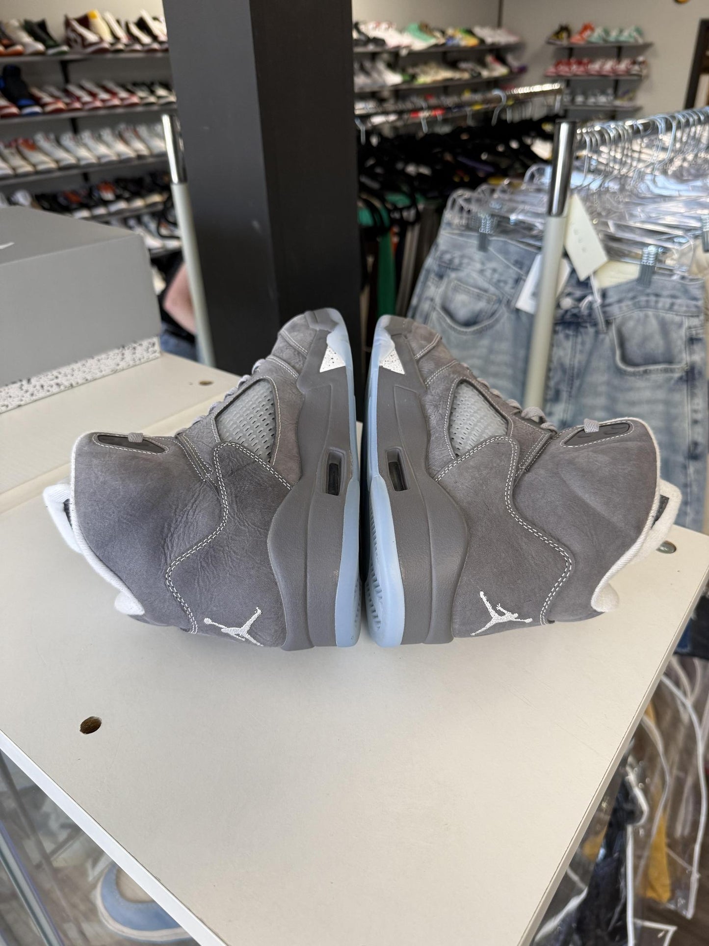 Jordan 5 "Wolf Grey" Used Size 9