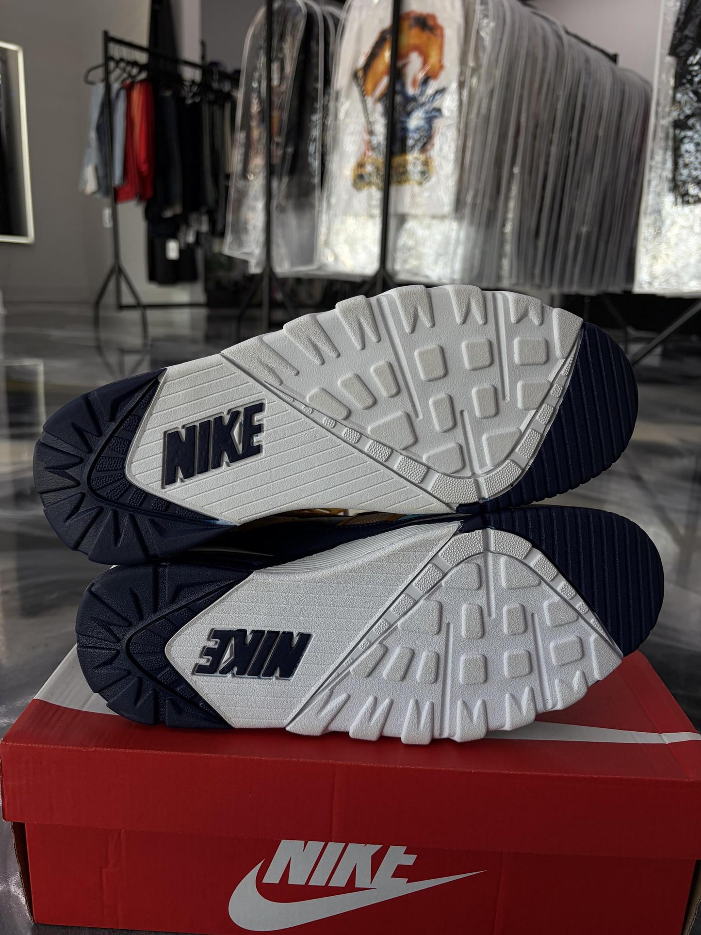 Nike Air Trainer SC High "LA Rams" Used Size 9.5
