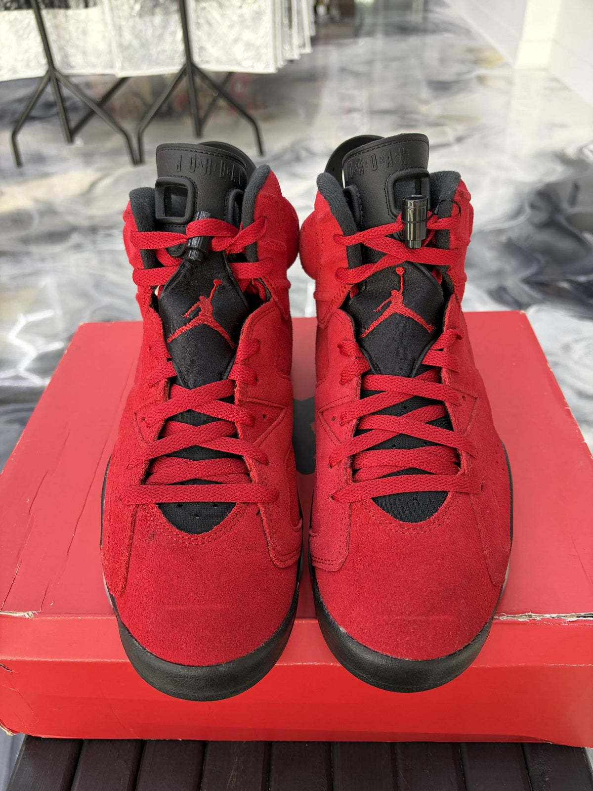 Jordan 6 "Toro Bravo" Used Size 9.5