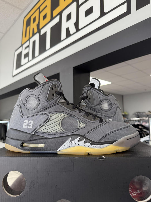 Jordan 5 x Off White "Muslin" Used Size 12