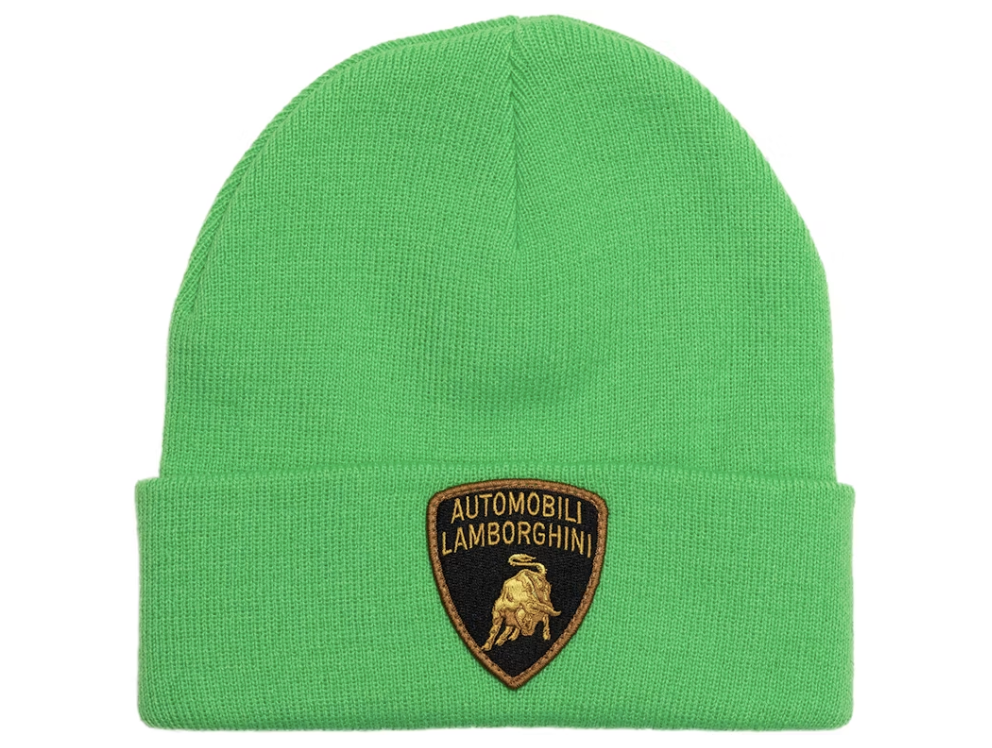 Supreme x Lamborghini Beanie "Lime Green"