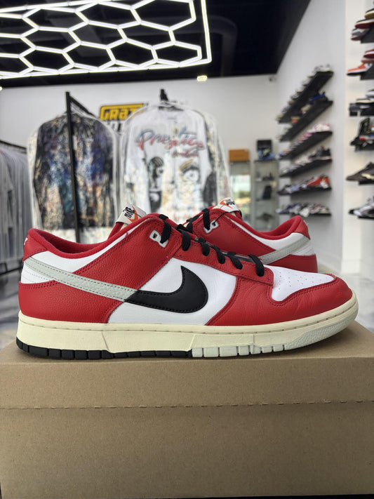 Nike Dunk Low "Chicago Split" Used Size 13