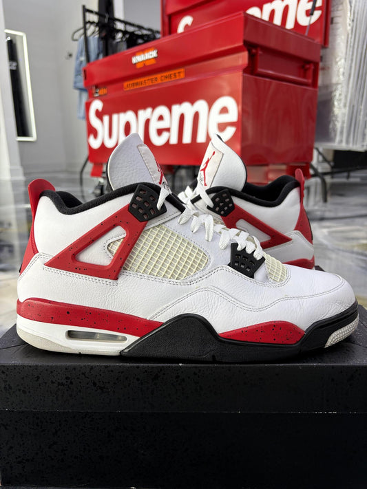 Jordan 4 "Red Cement" Used Size 13