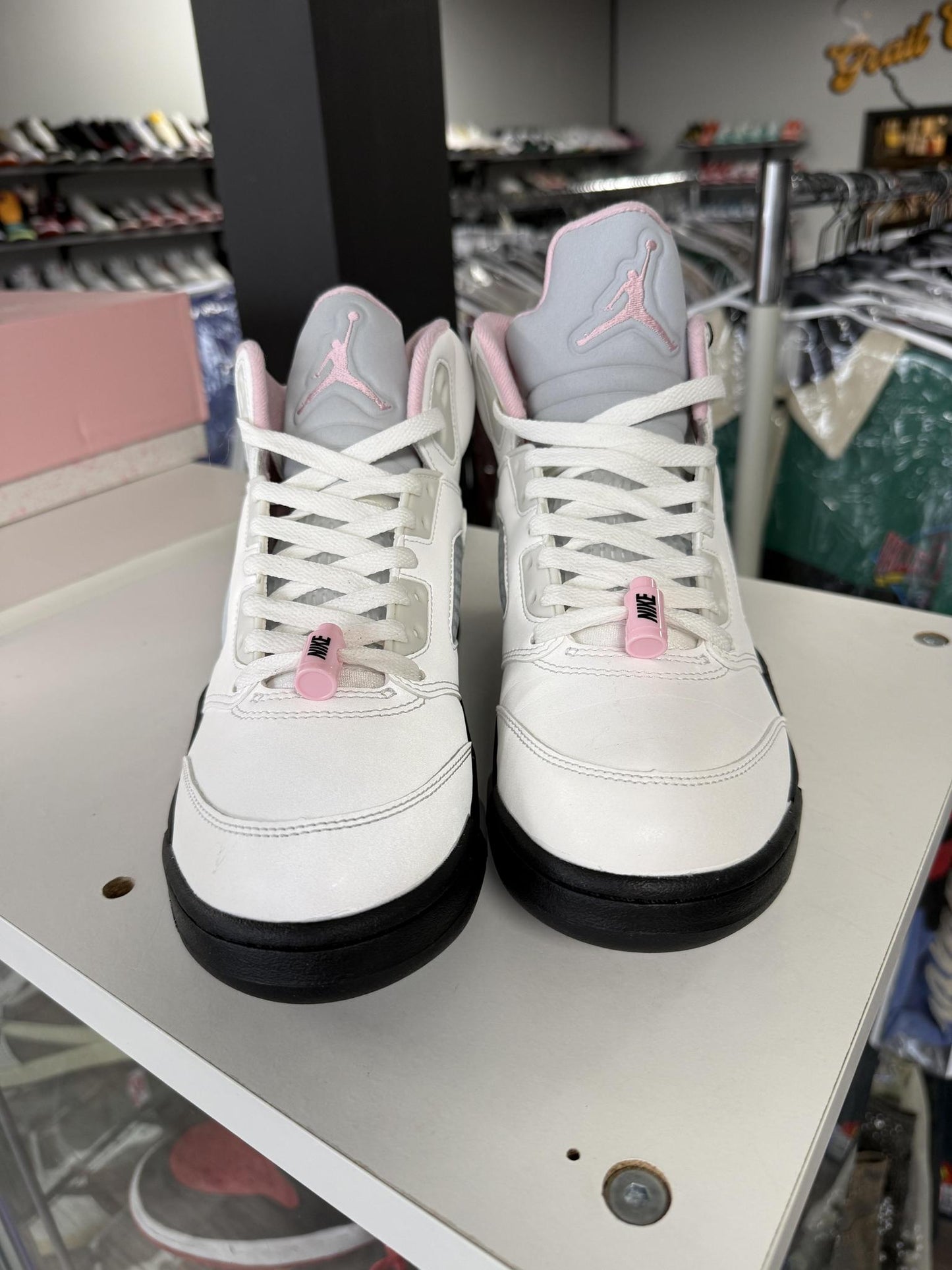 Jordan 5 "Soft Pink" Used Size 7.5