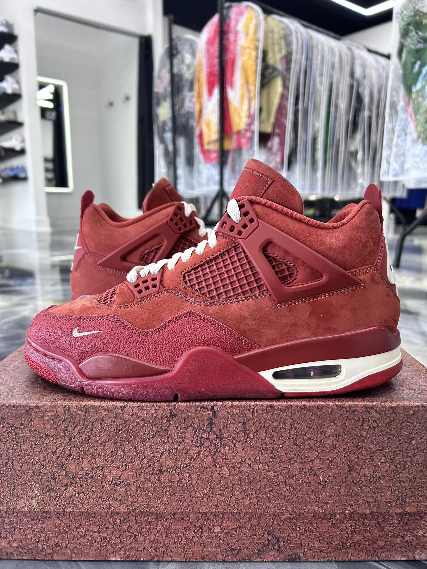Jordan 4 "Brick By Brick" Used Size 10