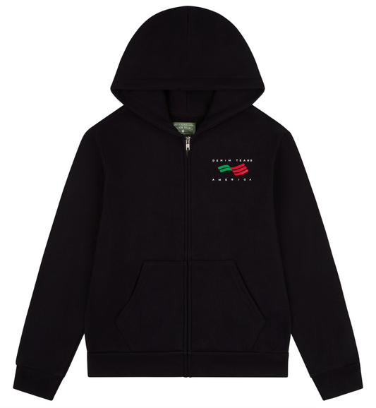 Denim Tears Zip Up Hoodie "America Sports"