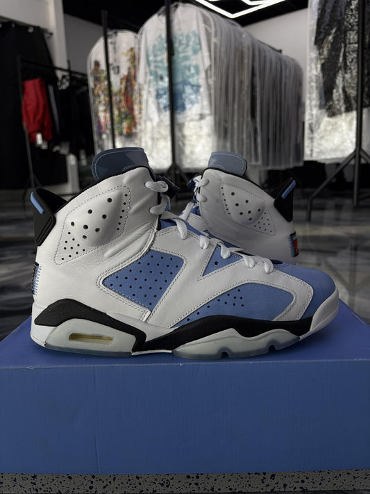 Jordan 6 "UNC" Used Size 9