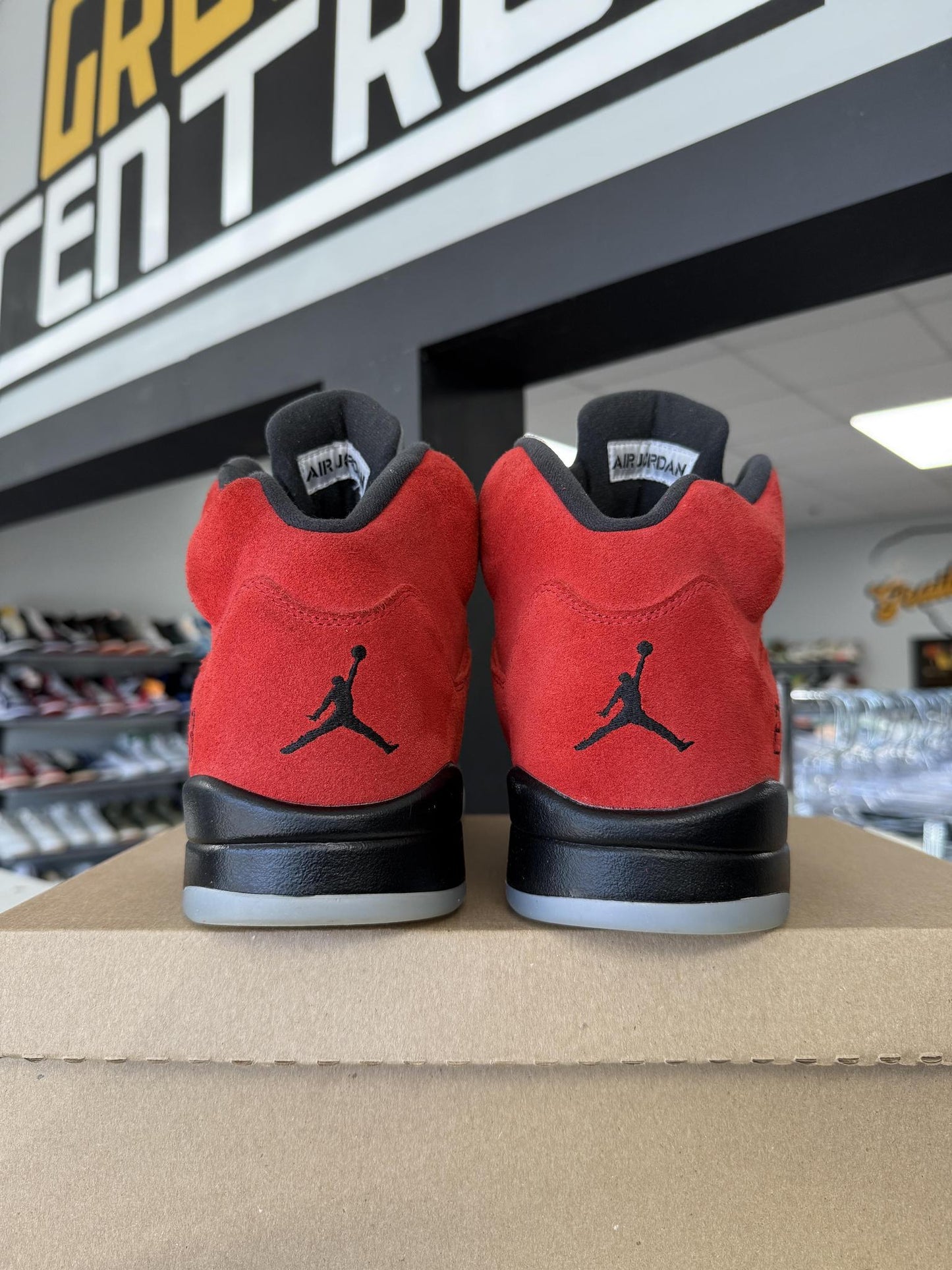 Jordan 5 "Raging Bull" Used Size 14