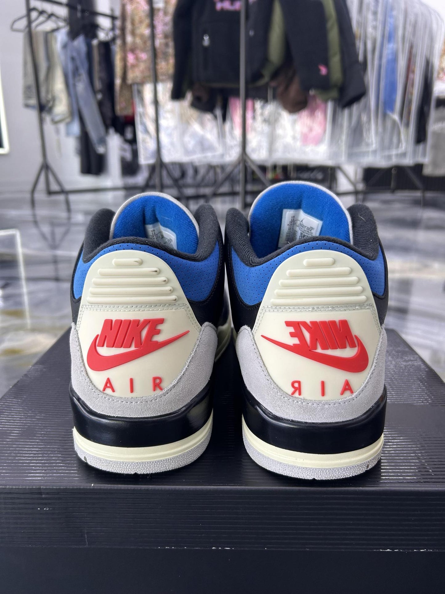 Jordan 3 "Rare Air" Used Size 13