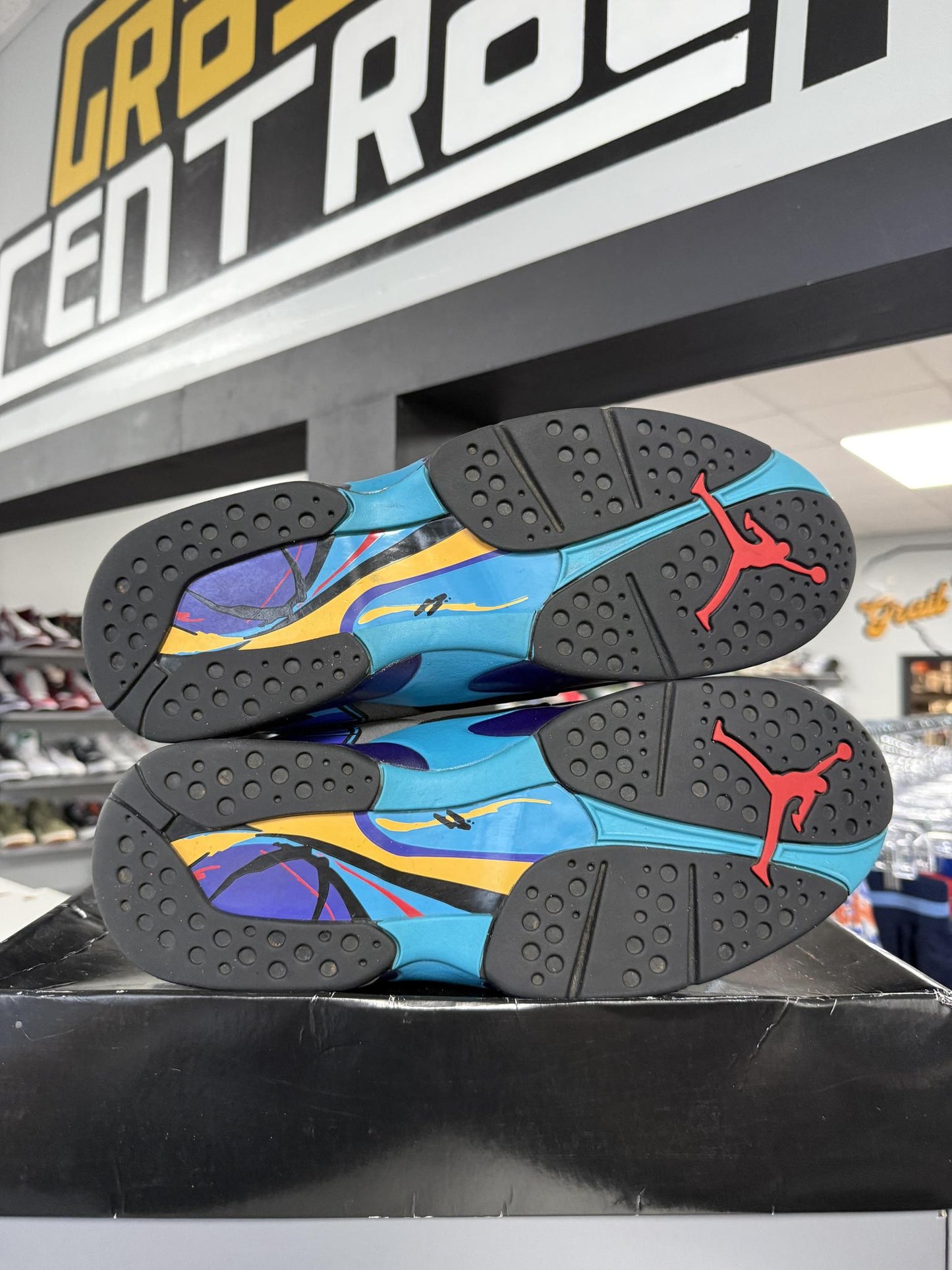 Jordan 8 "Aqua" Used Size 11.5