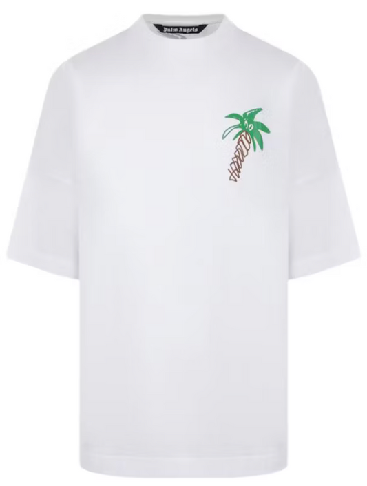 Palm Angels Sketch Oversized Tee "White"
