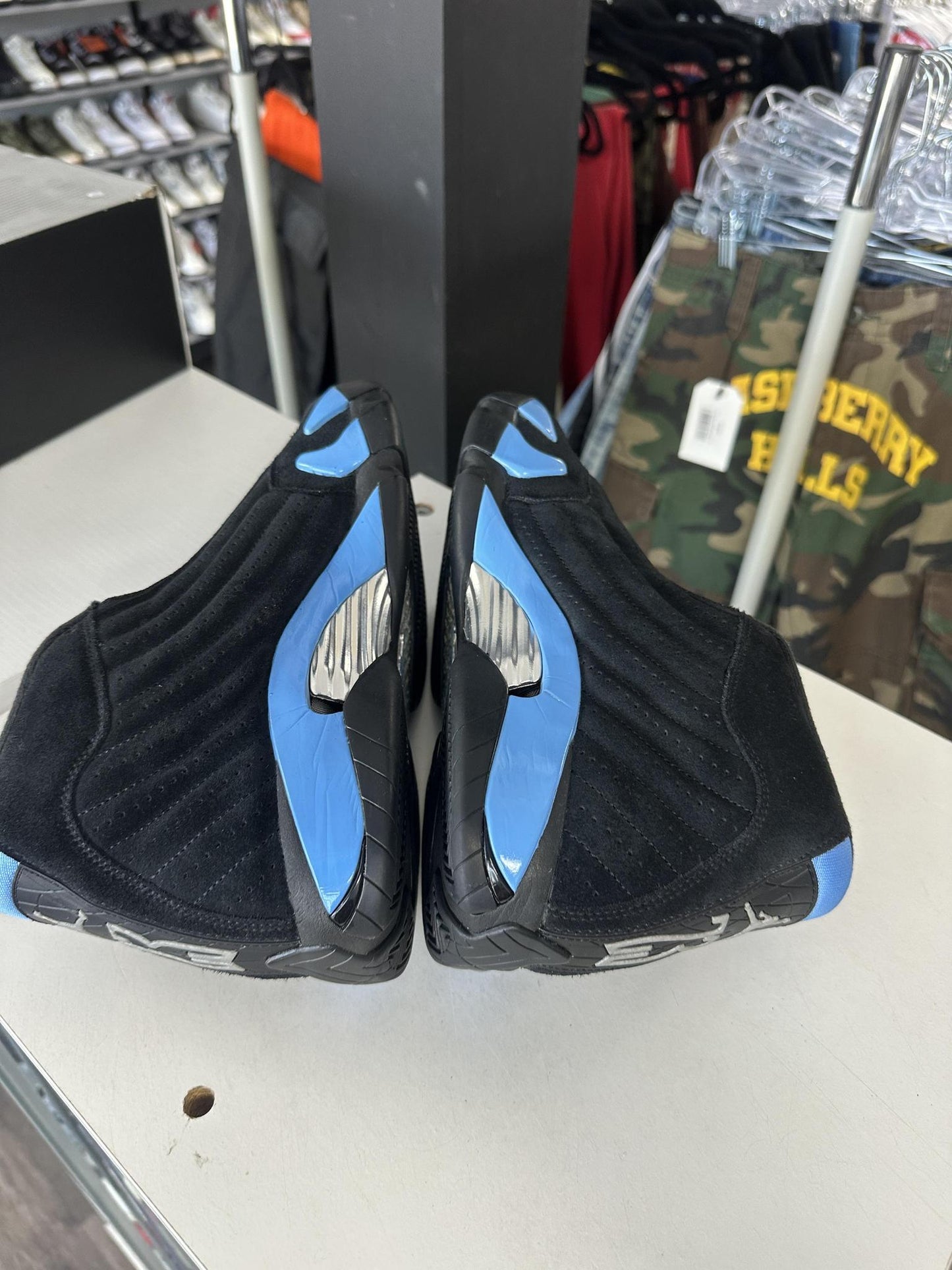 Jordan 14 "University Blue" Used Size 10.5