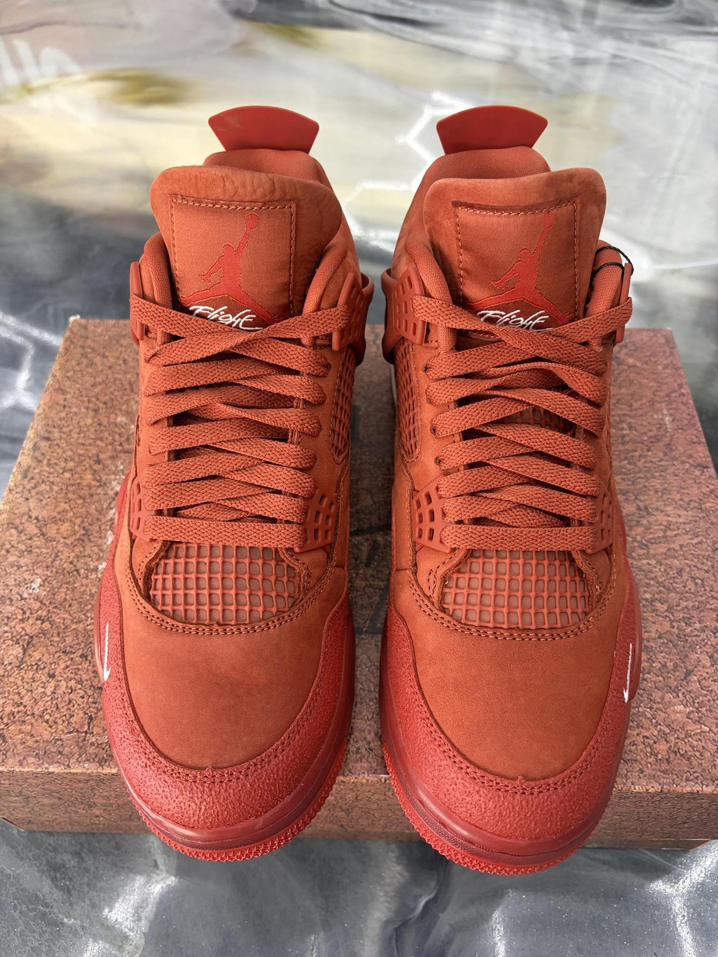 Jordan 4 "Brick By Brick" Used Size 9.5