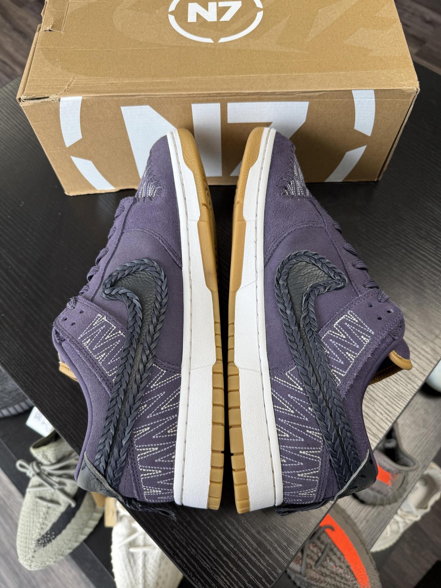 Nike Dunk Low "N7 Purple" Used Size 12