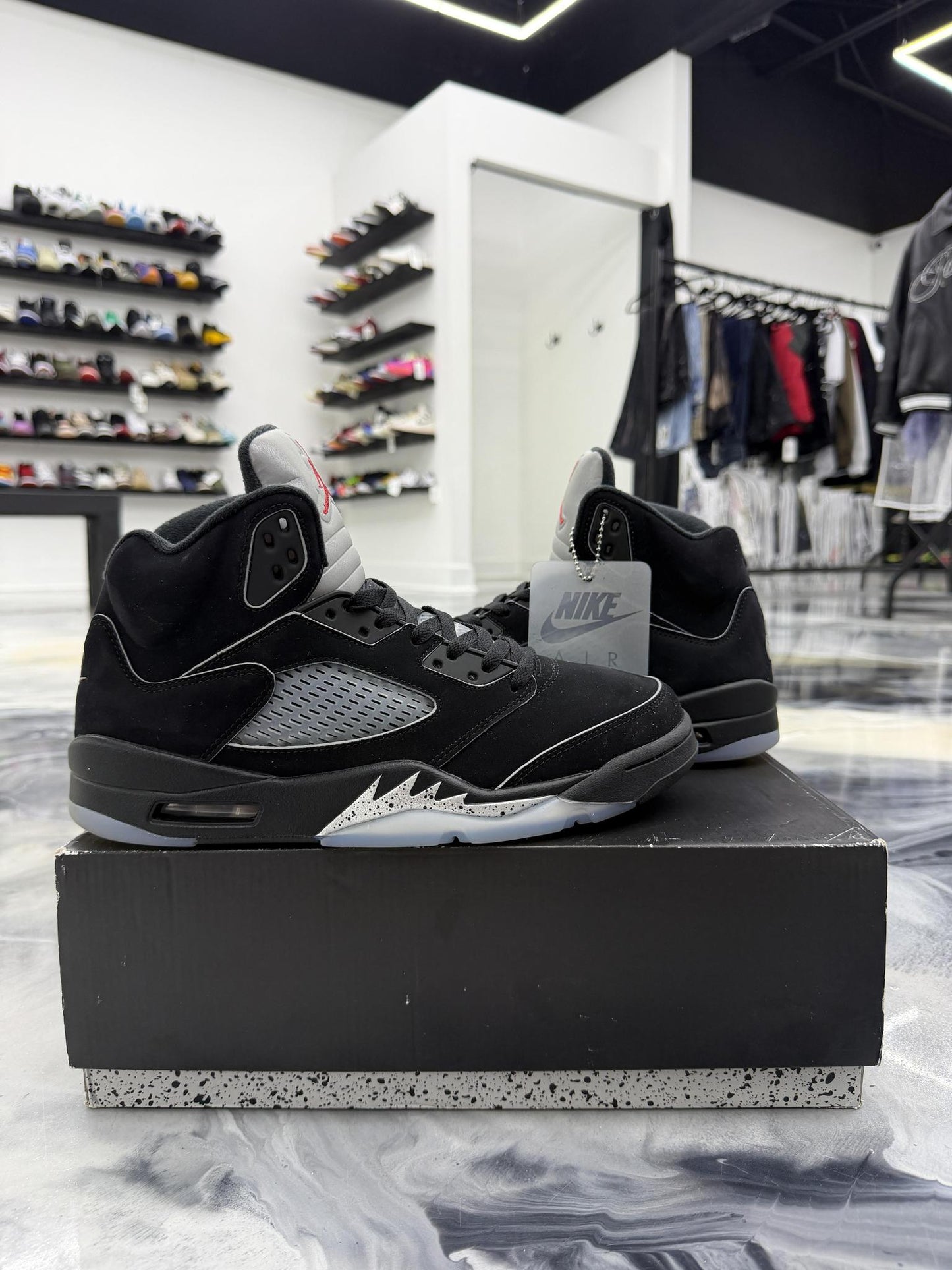 Jordan 5 "Metallic" Used Size 10