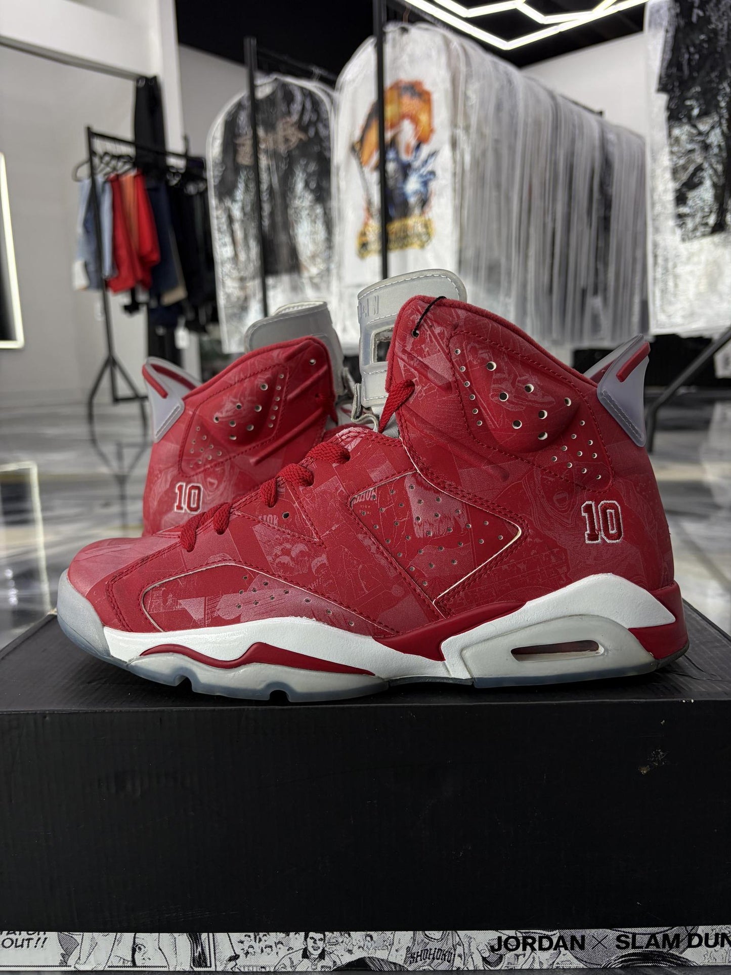 Jordan 6 "Slam Dunk" Used Size 10.5