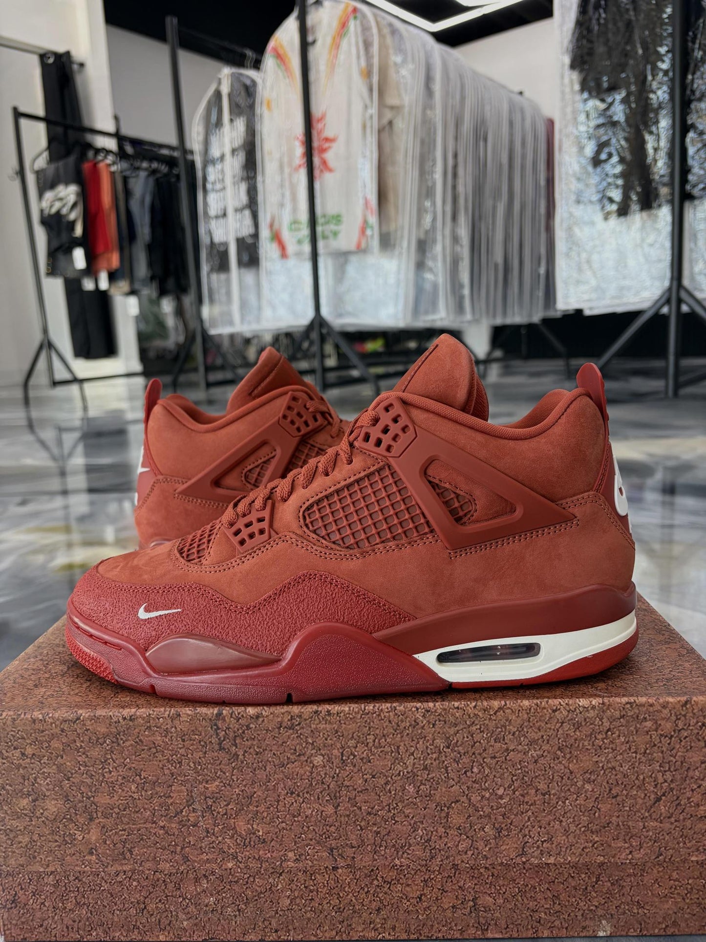 Jordan 4 x Nigel Sylvester "Brick By Brick" Used Size 10.5