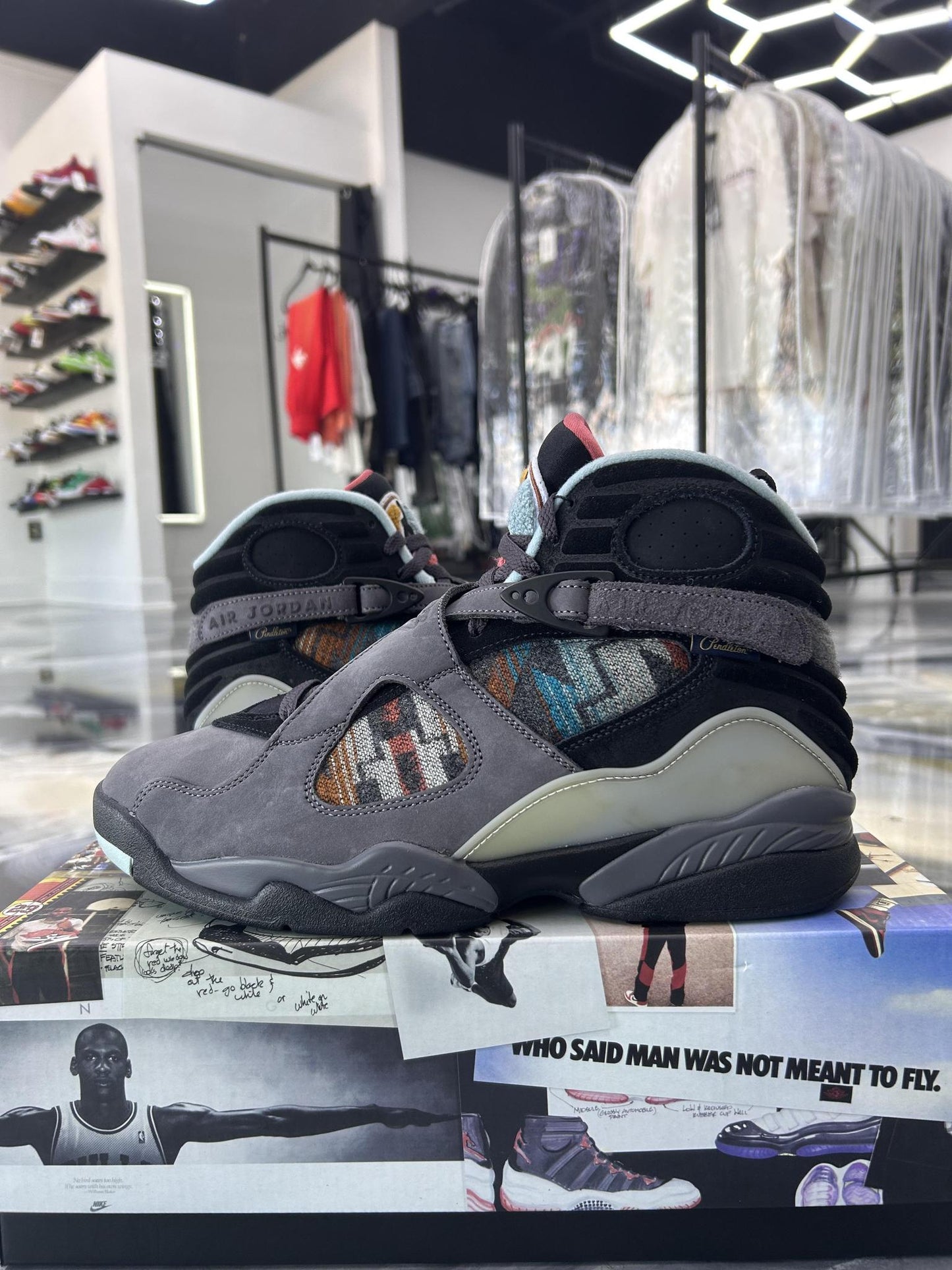 Jordan 8 "N7" Used Size 10.5