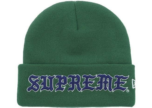 Supreme New Era Old English Beanie