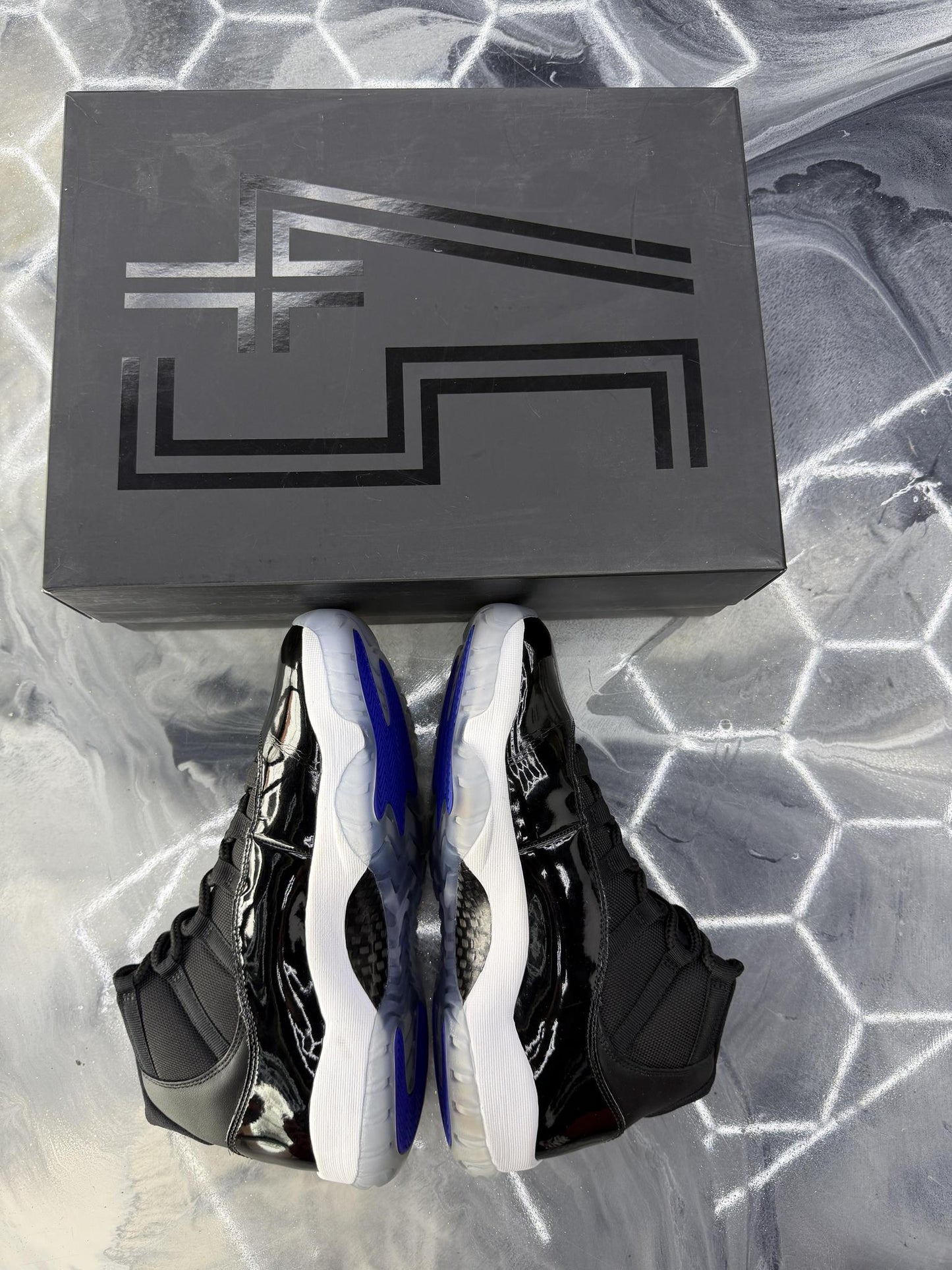 Jordan 11 "Space Jam" Used Size 10