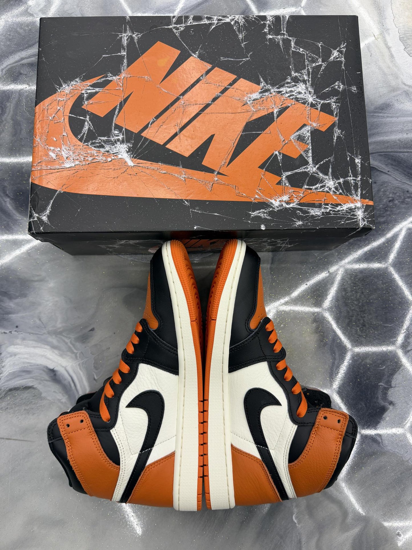 Jordan 1 Shattered Backboard Used Size 9.5