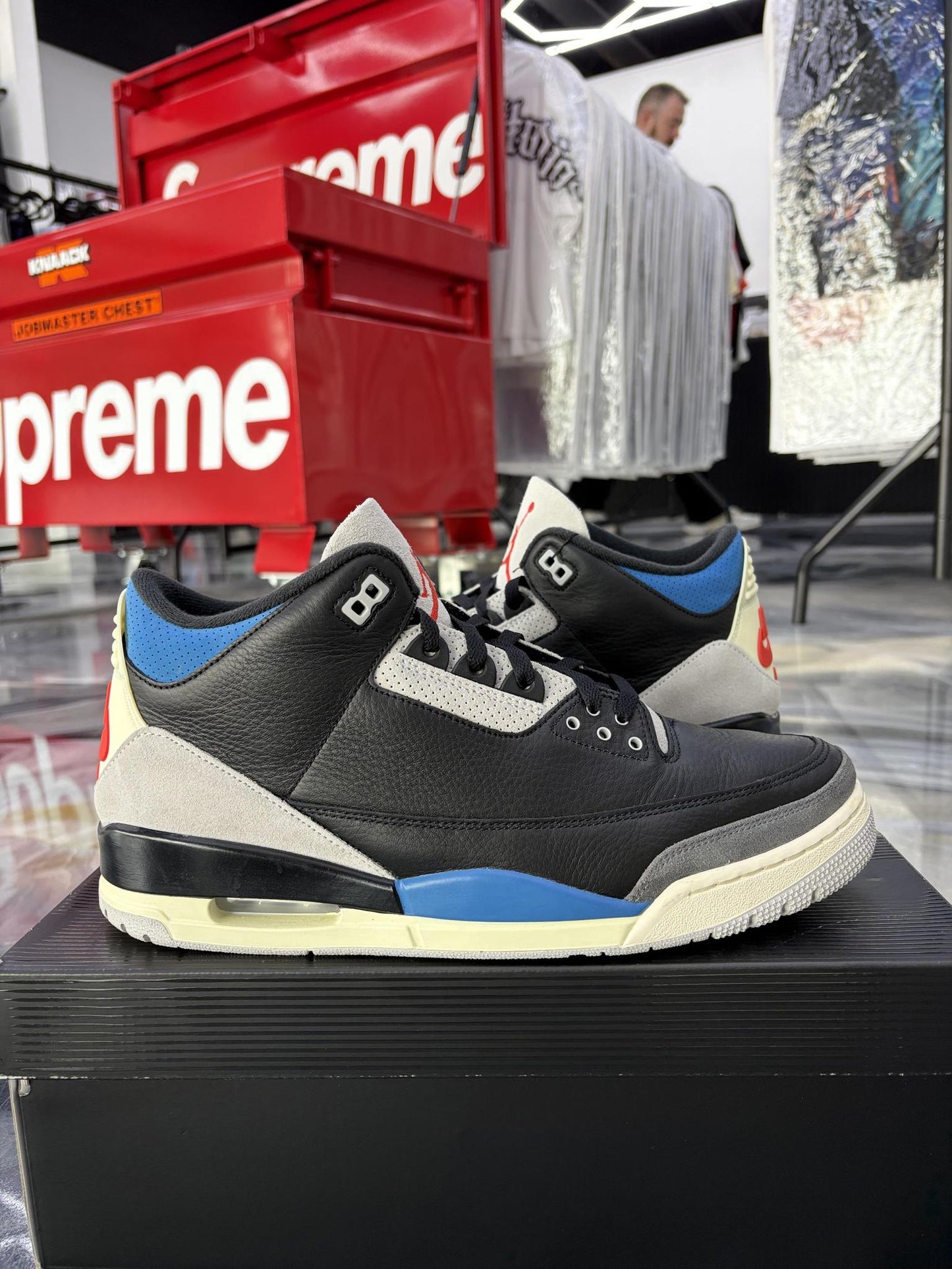 Jordan 3 "Rare Air" Used Size 13