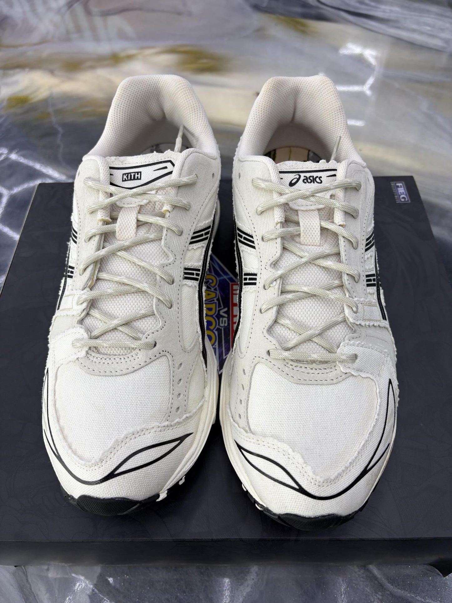 ASICS Gel-Kayano Kith "Marvel vs. Capcom Ryu" Used Size 10.5